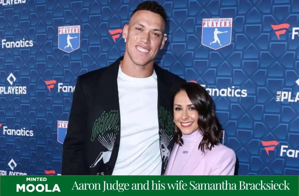 Aaron Judge and his wife