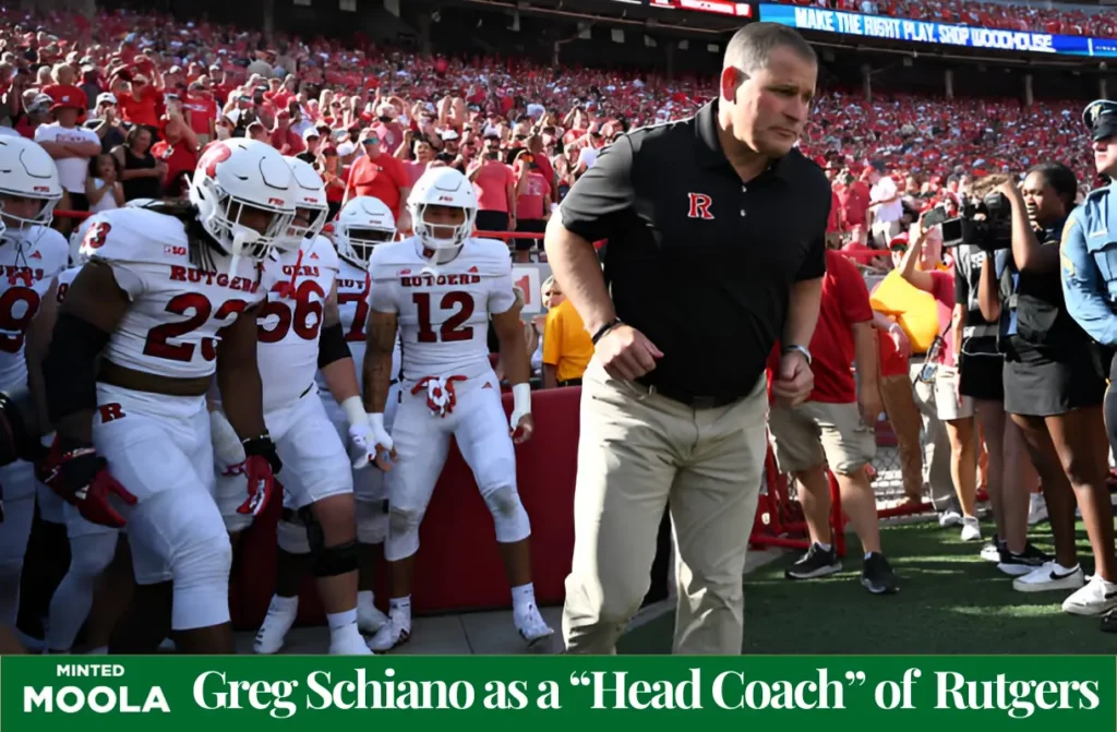 Greg Schiano as a “Head Coach” of Rutgers