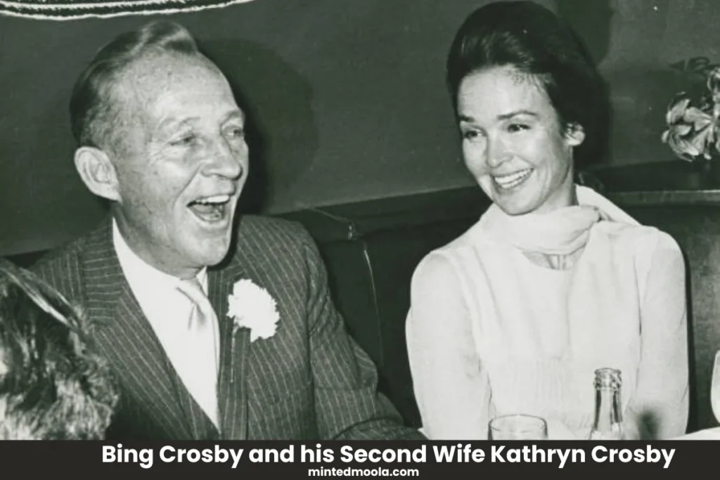 Bing Crosby and his Second Wife Kathryn Crosby